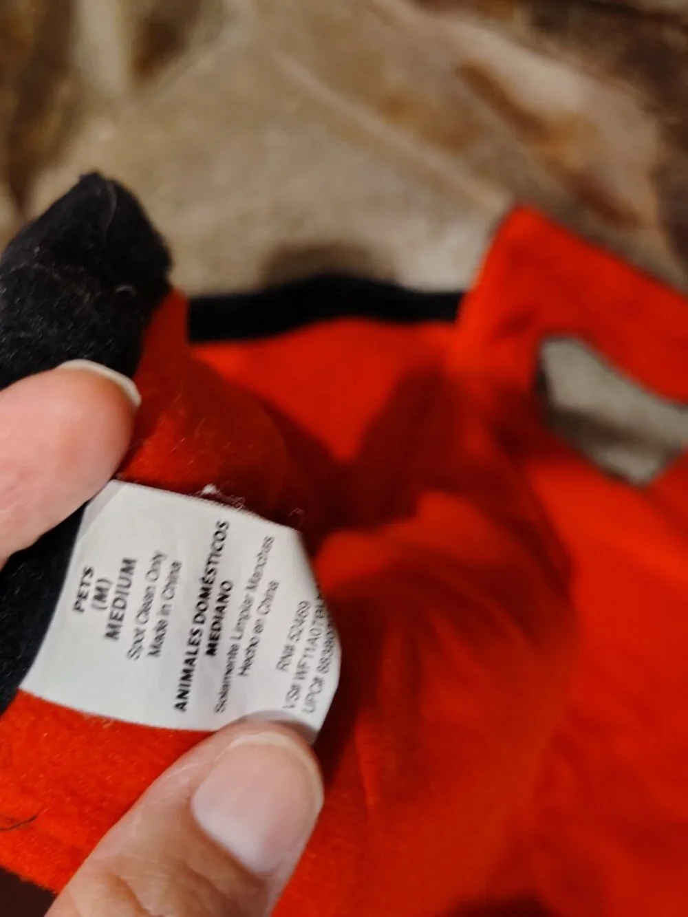 Hooded Winter Pet Jacket Size Medium Dog Cat Hoodie Velcro Warm Colorblock